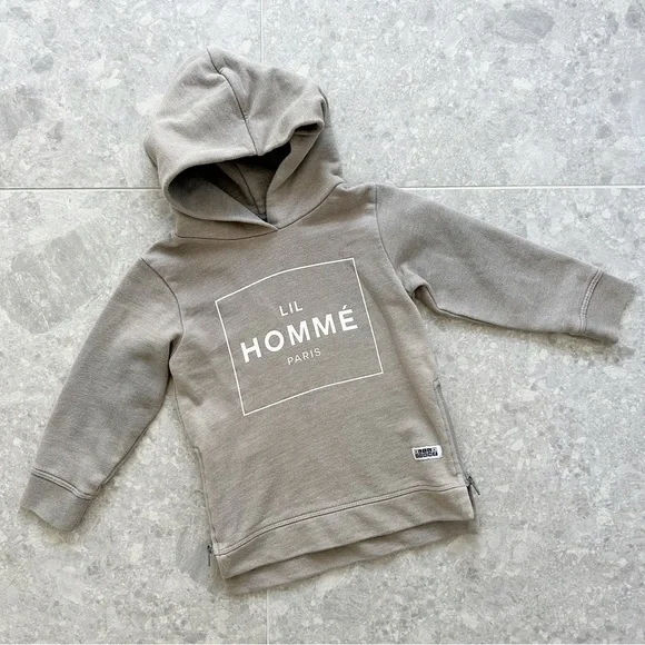 Lil Homme Hoodie Size 2-3 - Picture 1 of 3